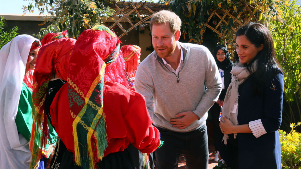 Prince Harry and Meghan Markle in Morocco 