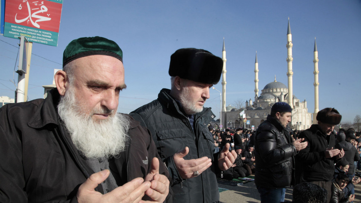 Chechen Muslims ANADOLU