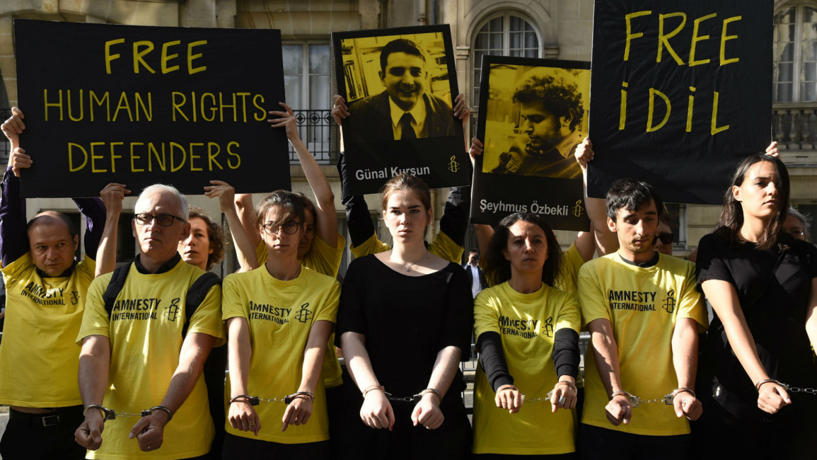 Turkey human rights activists