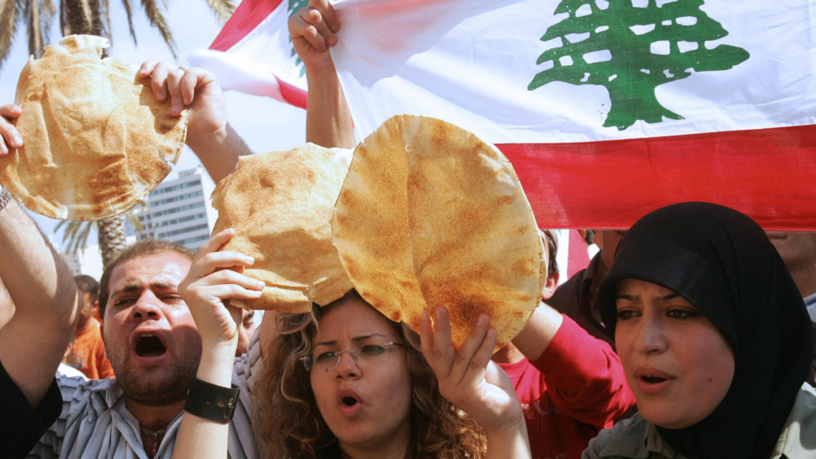 Lebanon bread -- getty