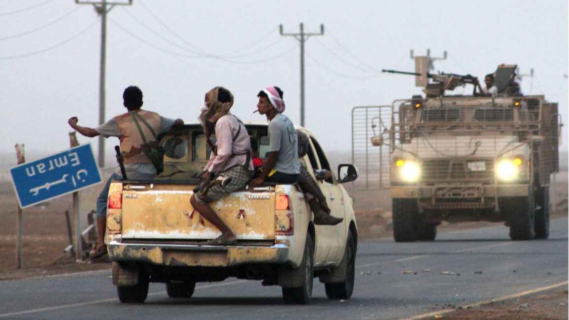 yemen south aden ras amran resistance afp