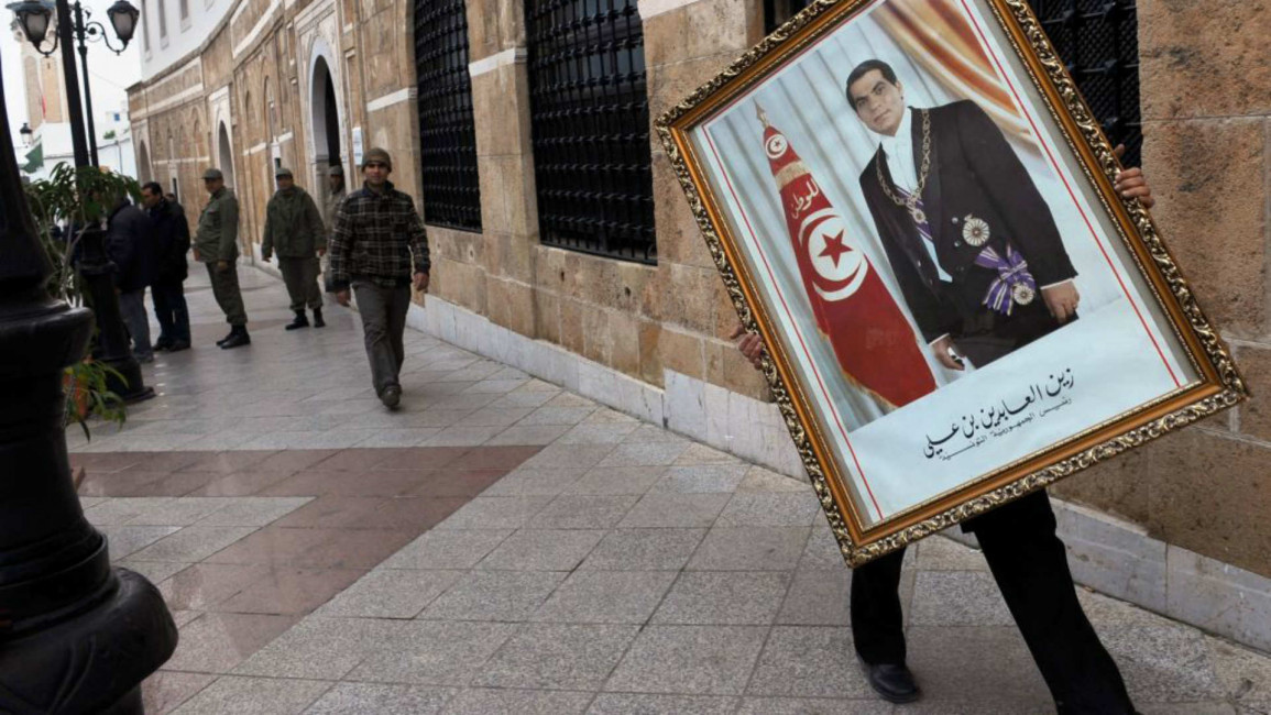 Ben Ali ouster - AFP