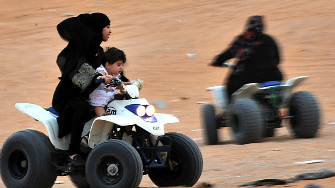 Saudi women driving - AFP