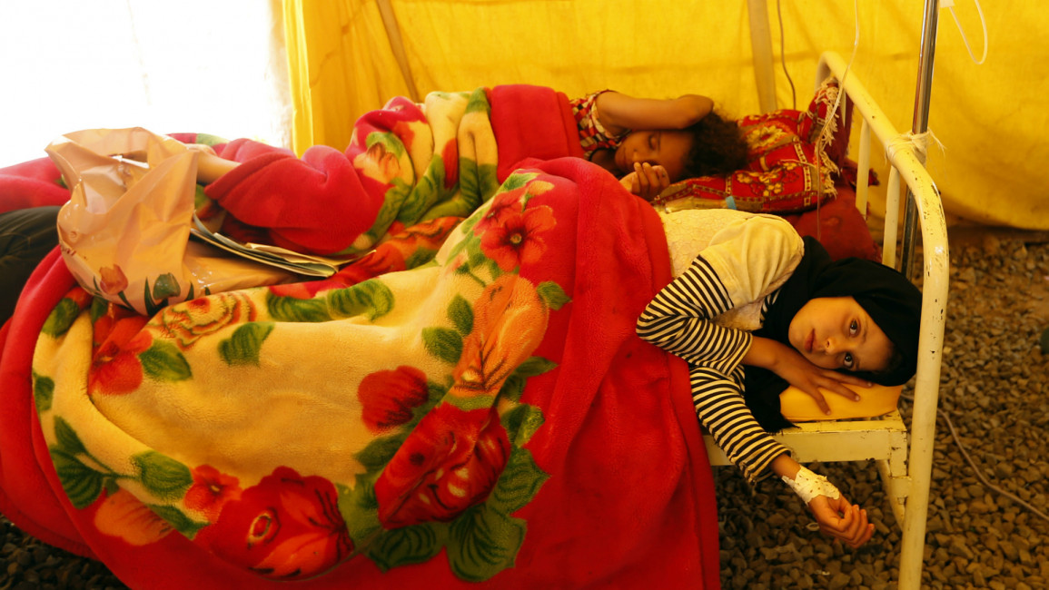 Yemeni children -- AFP