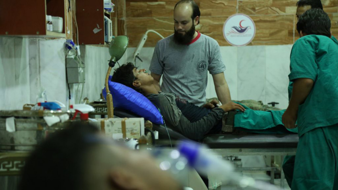 Chemical weapon attack in Syria [Syria]