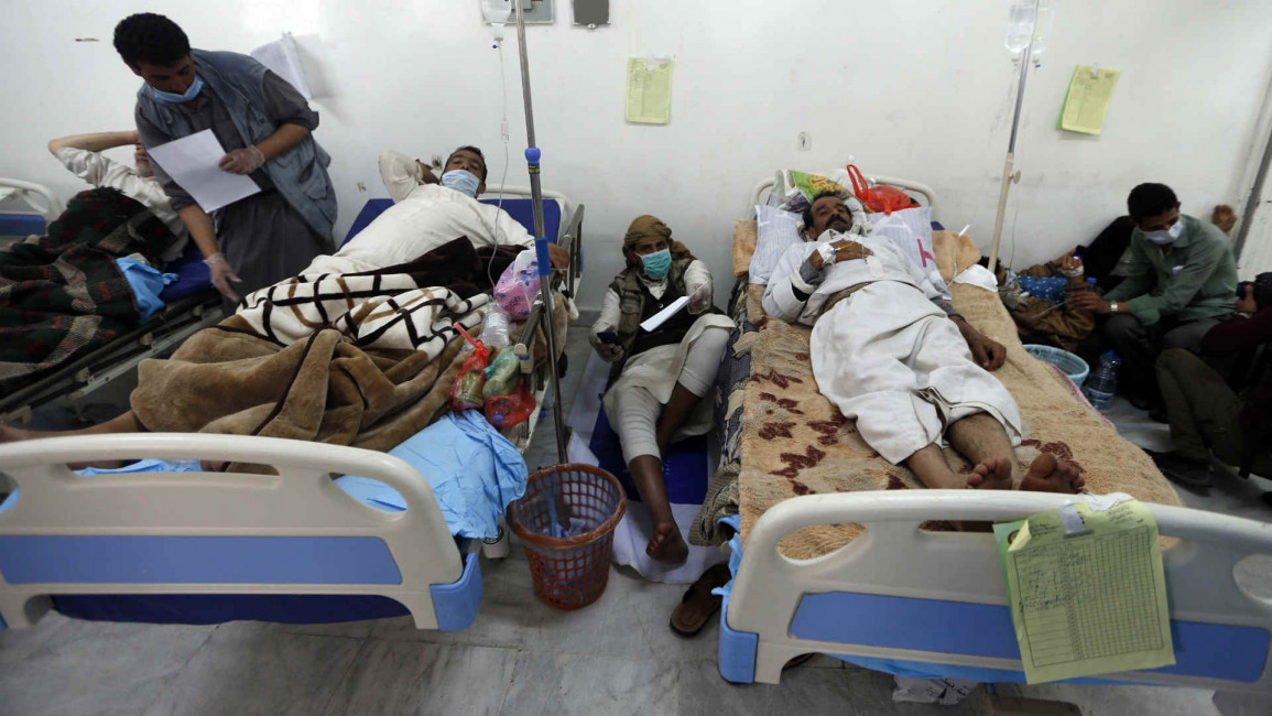 Yemen cholera - Getty