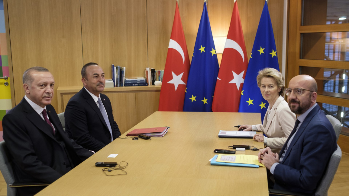 Turkey-EU meeting [Getty]