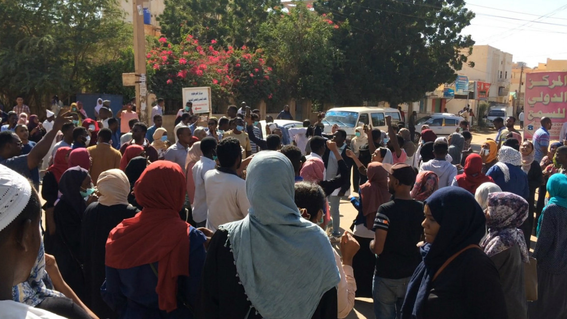 sudan protests -- Anadolu