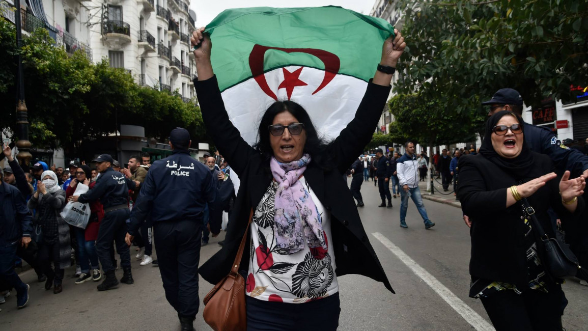 algeria protest