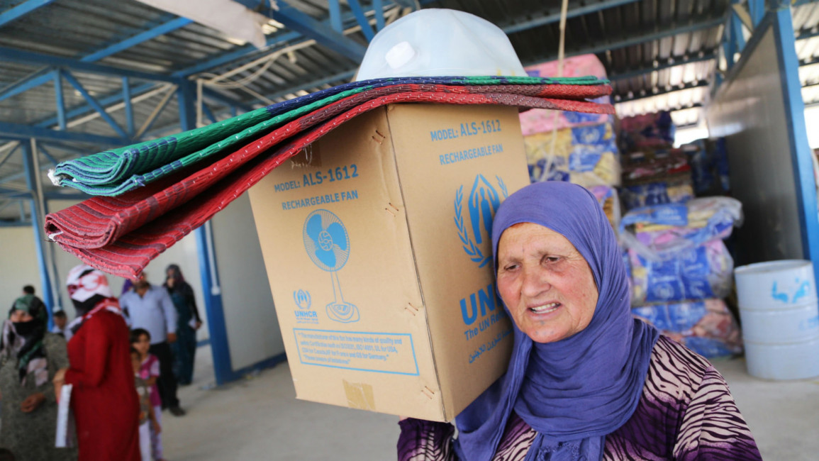 UNHCR aids Syrian refugees in Iraq's Sulaymaniyah