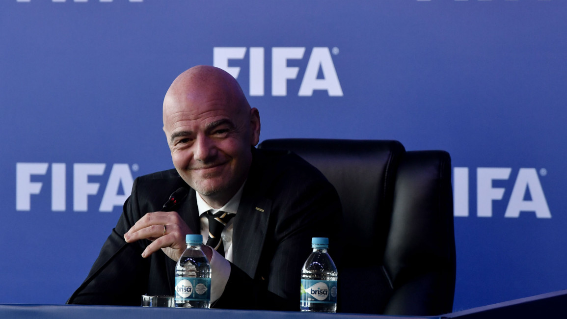 FIFA President Gianni Infantino -Getty