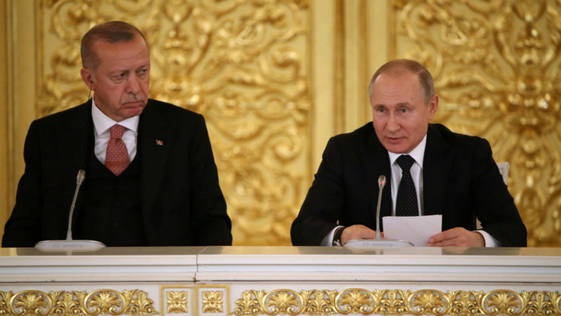 Putin and Erdogan - Getty