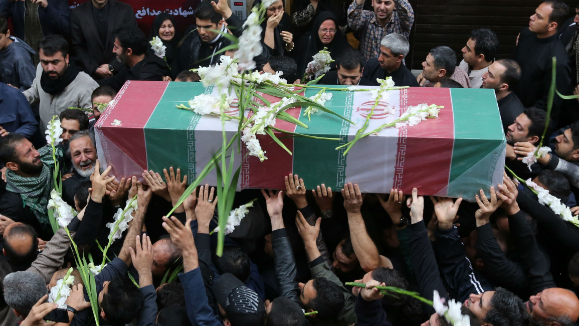 Iran funeral - AFP
