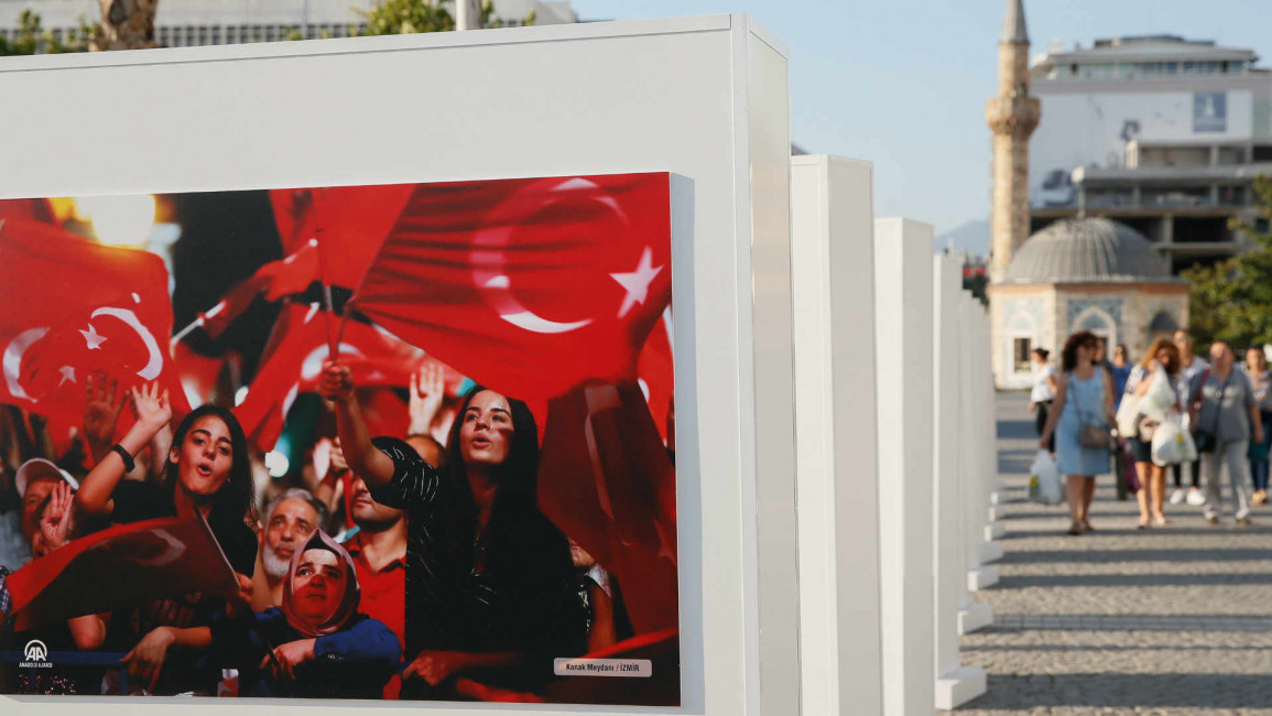 Turkey coup memorial