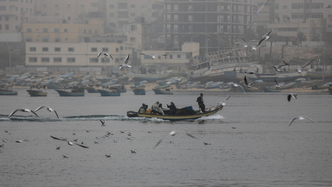 Gaza fishing