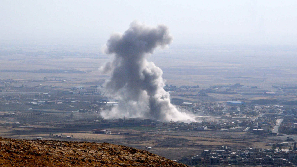 iraq coalition bombing - anadolu