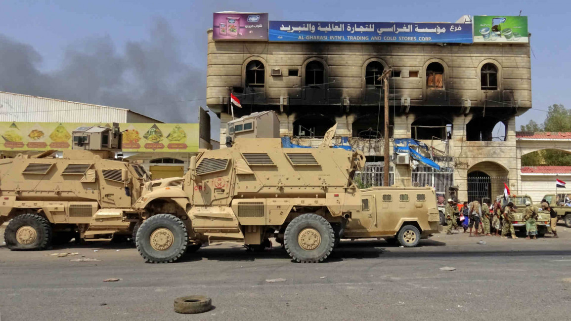 Yemen govt forces Hodeida AFP