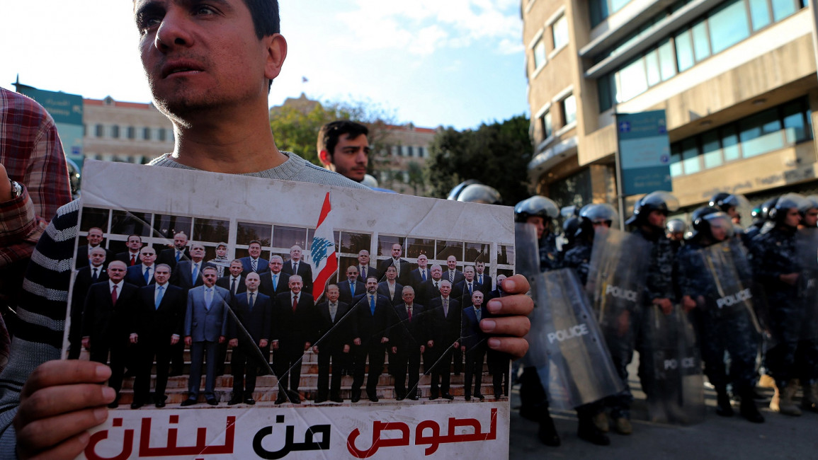 Lebanon protests AFP