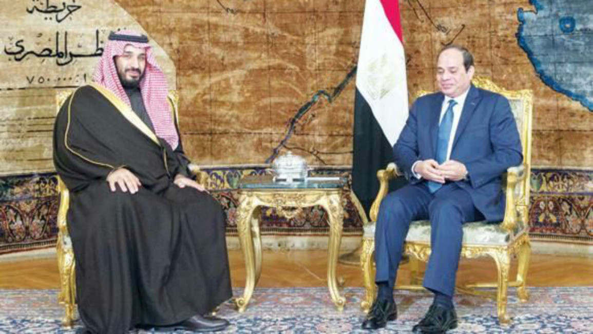 Egypt Saudi Sisi Bin Salman SPA