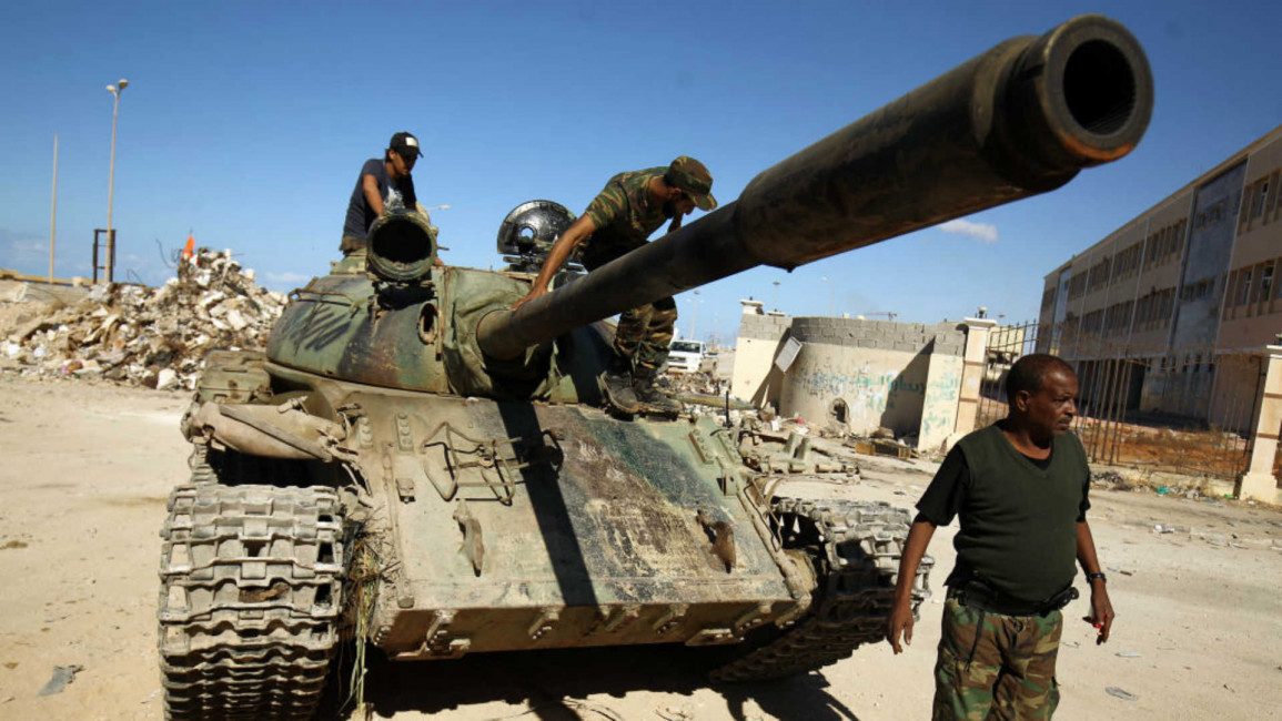 LNA forces Libya - AFP
