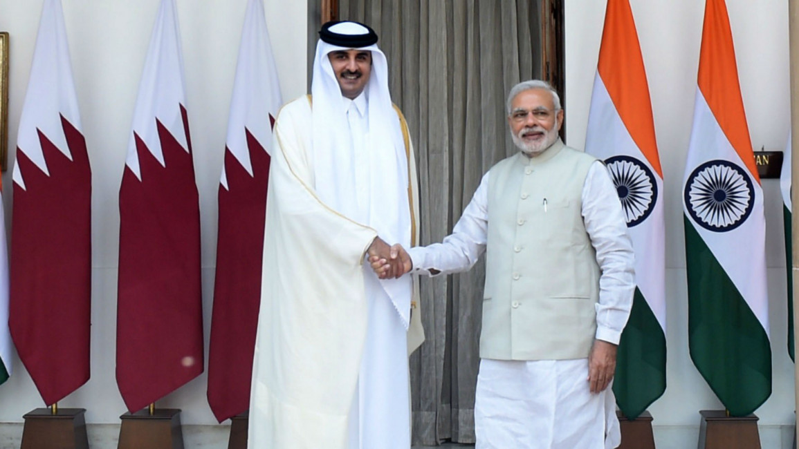Narendra Modi in Qatar