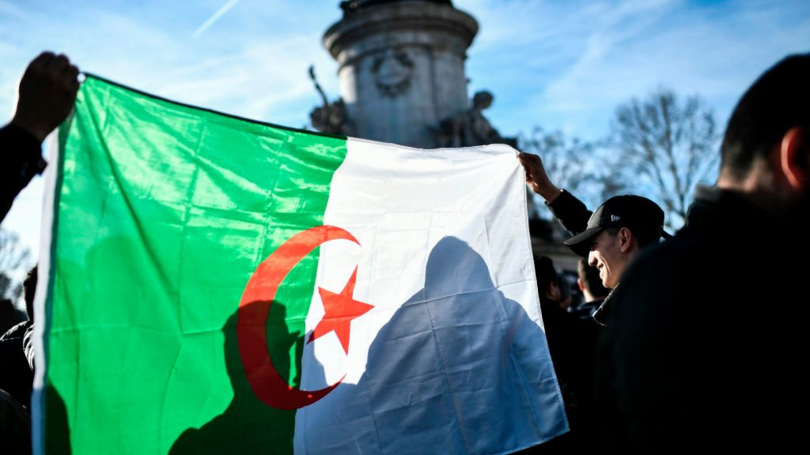 Algeria flag - France = Getty