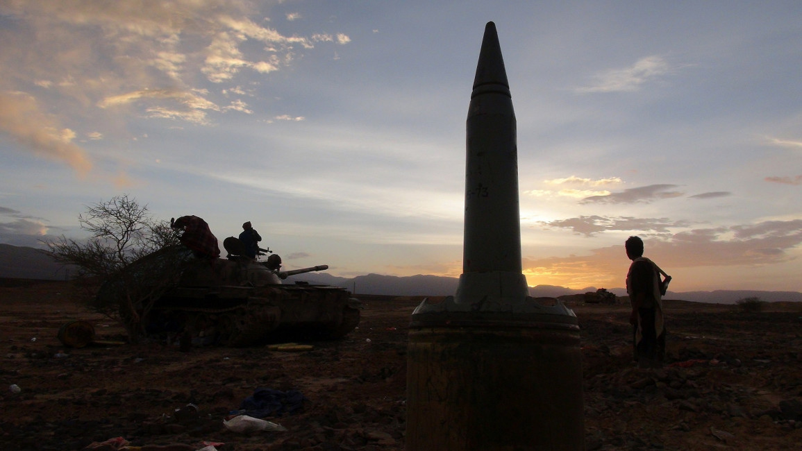Yemen missile - AFP