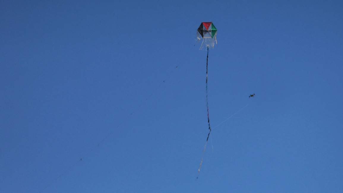 Gaza fire kites