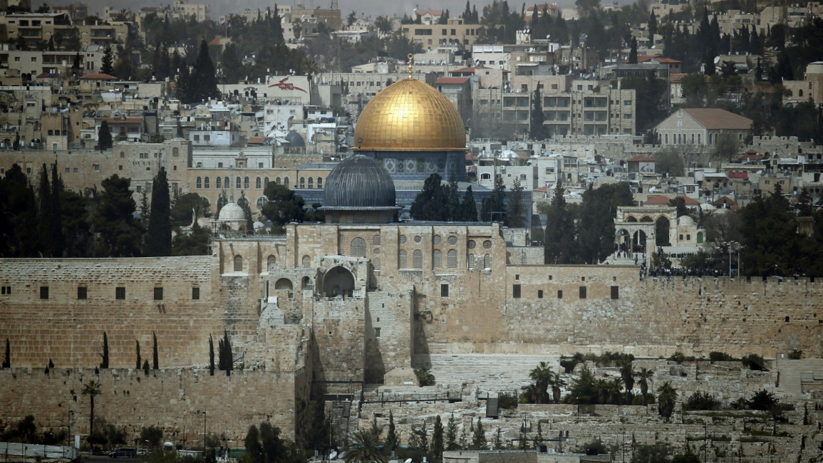 Al Aqsa Dome of the Rock Jerusalem AFP