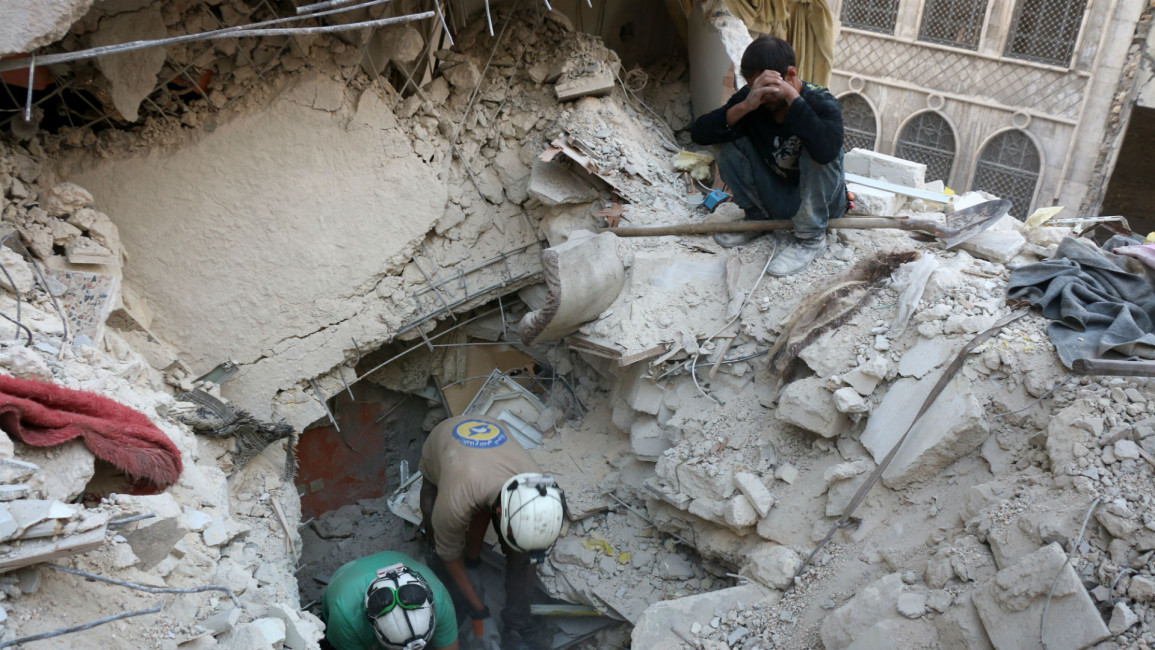 White Helmets rescue AFP