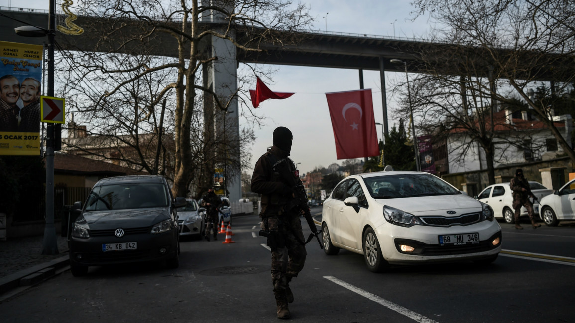 Turkish police -- AFP