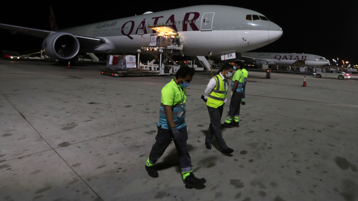 Qatar airways -- AFP
