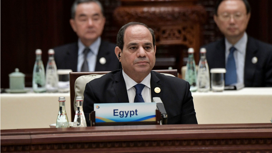 Abdel Fattah al-Sisi -- AFP