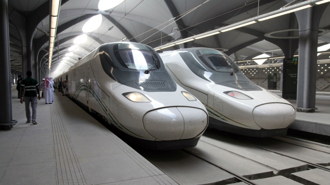 Saudi high-speed rail - AFP