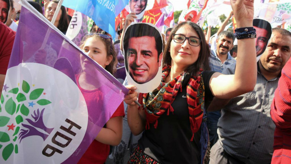 HDP supporters Turkey - Getty