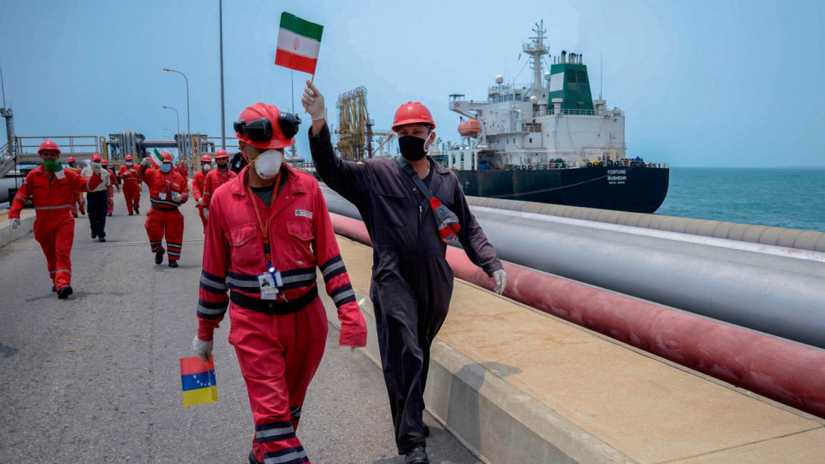 venezuela iran tanker - Getty