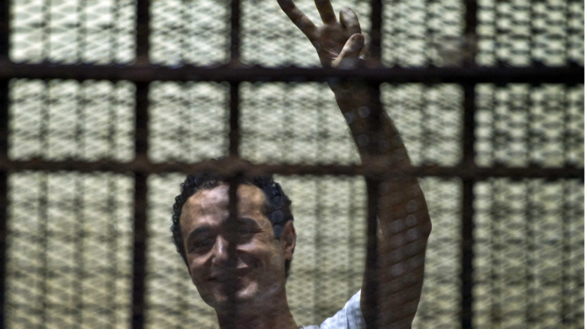 Ahmed Douma behind bars