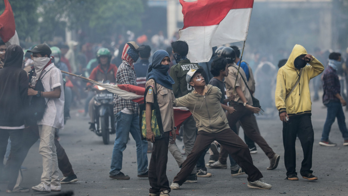 Indonesia protests - GETTY