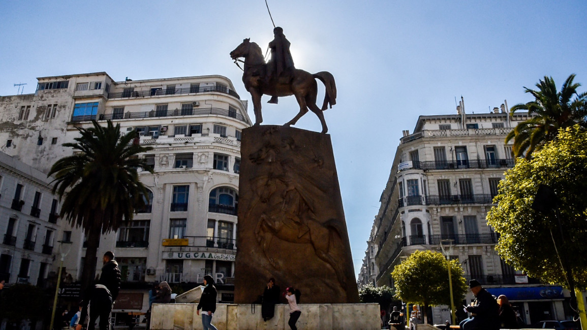 Algerian leader Emir Abdelkader statue - Getty