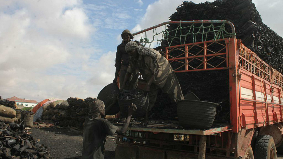 charcoal trade Somalia - AFP