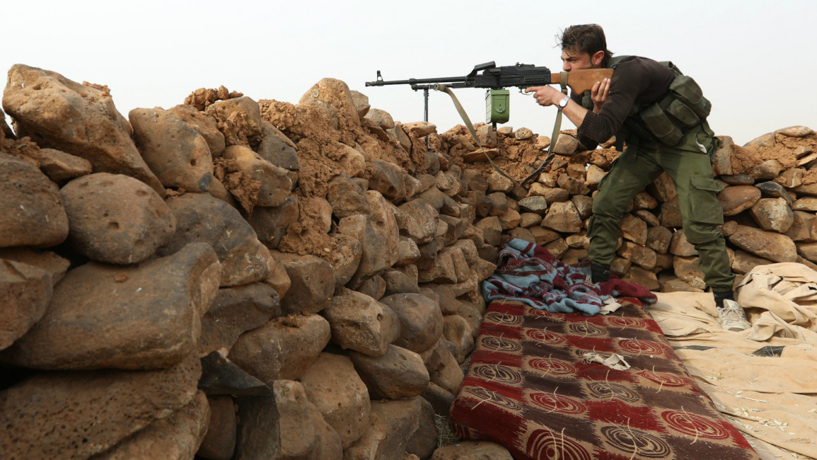 Syria rebels -- AFP 