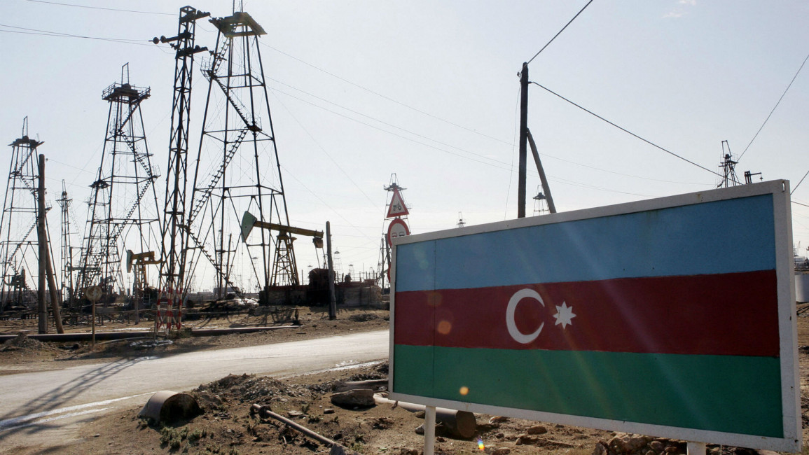 Azerbaijan oil field - AFP