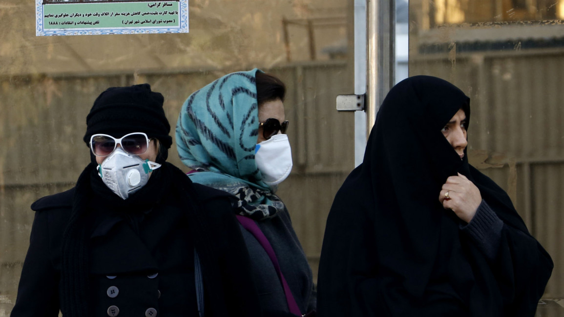 Iran coronavirus masks - Getty