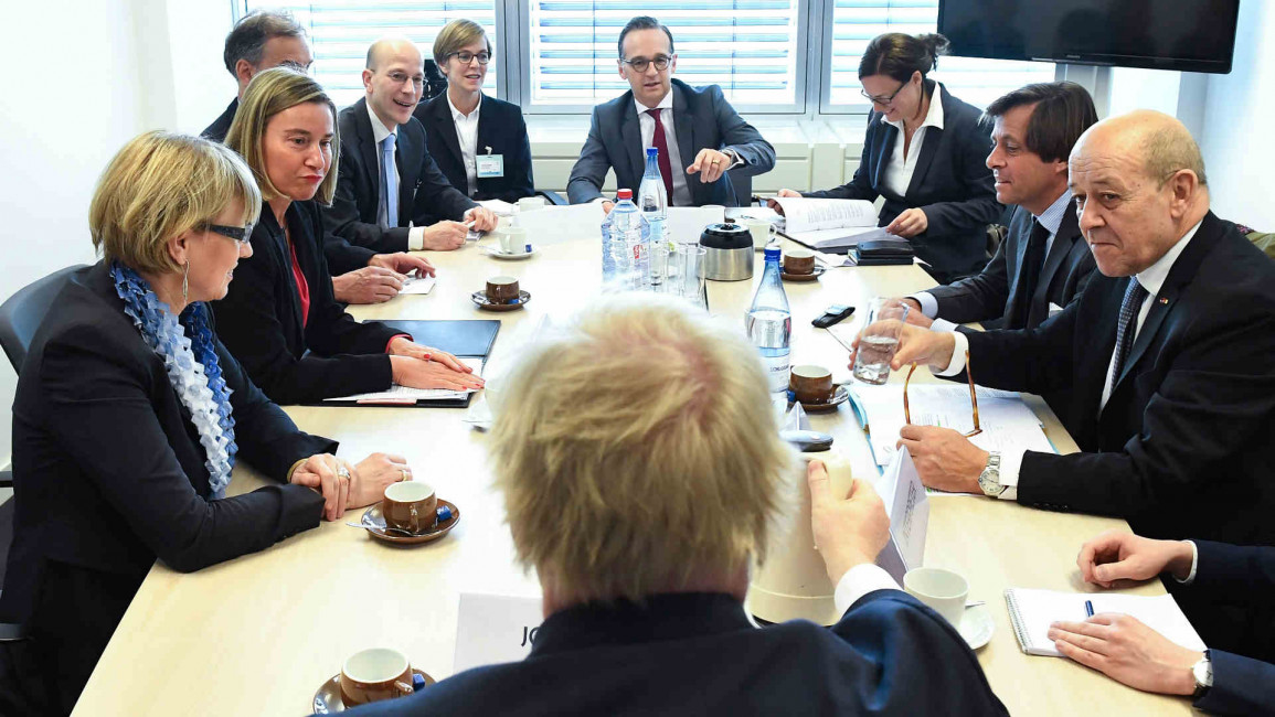 EU foreign affairs council meeting in Luxembourg