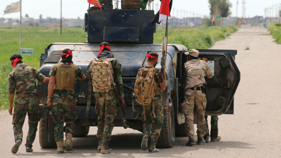 Iraq fighters Kirkuk AFP