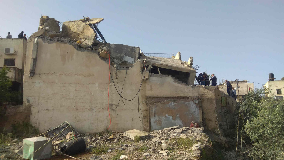 Zawiya home demolition - Alaraby Aljadeed
