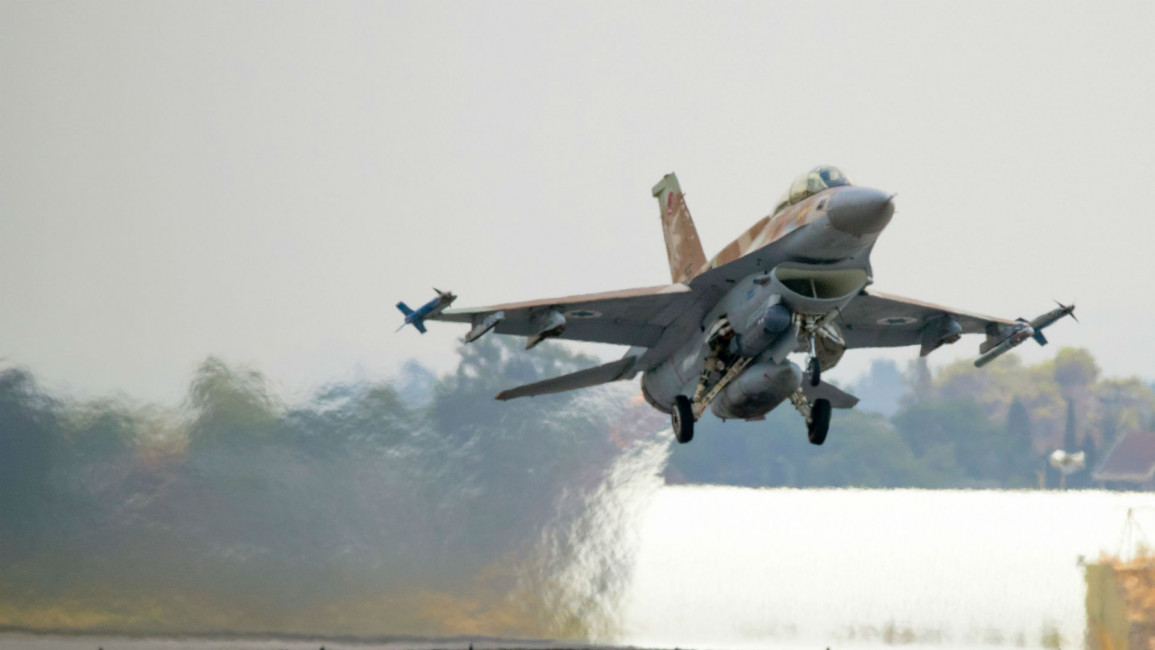 Israeli F-16 - AFP