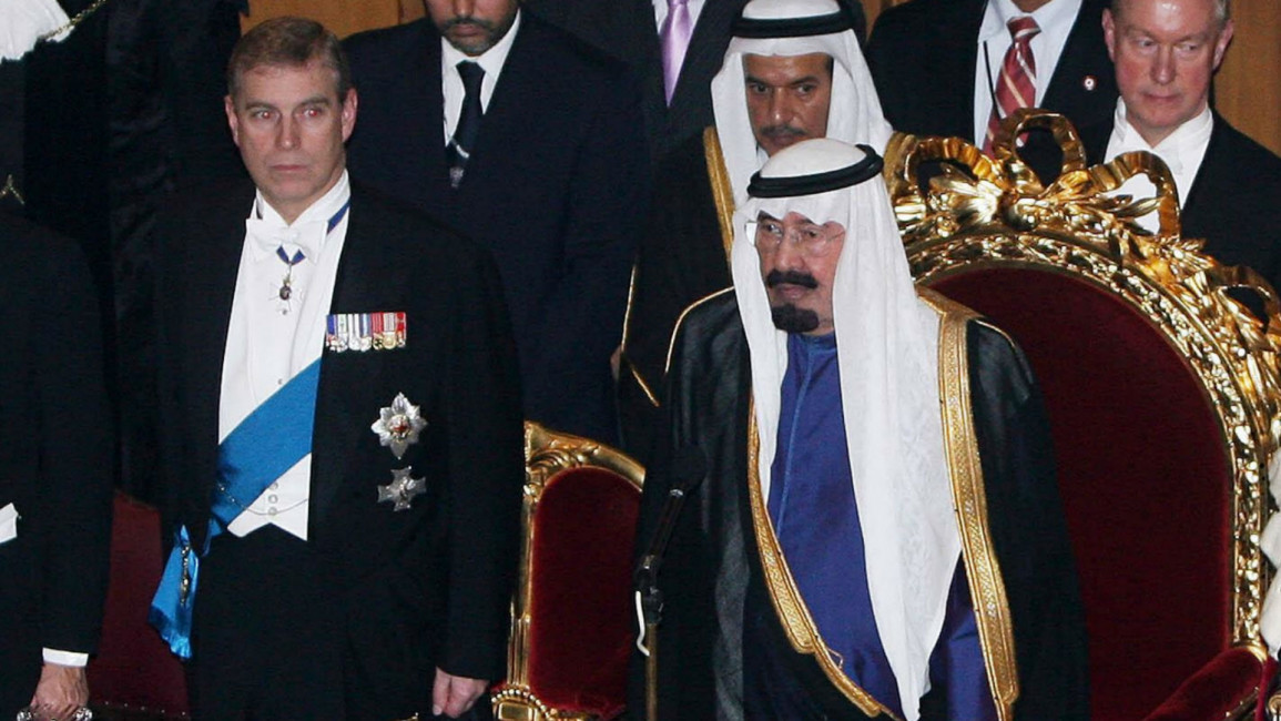 Prince Andrew - Saudis - GETTY