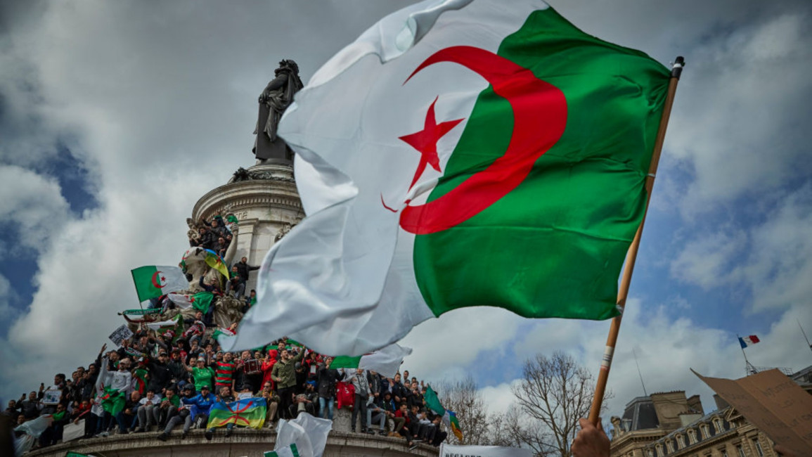 Algeria flag France - Getty