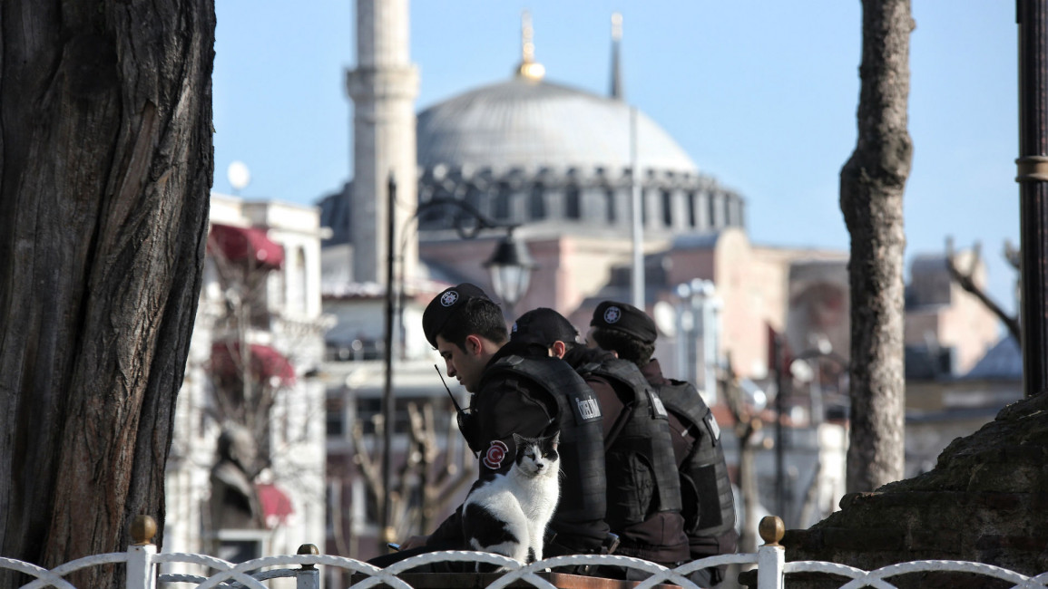 istanbul blast hagia sofia